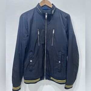 Diesel‎ Men’s Lightweight Navy Bomber Varsity Jacket Size M